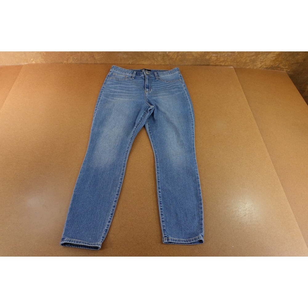 Gap Denim Womens 12/31 Medium Wash Blue Stretch High Rise Favorite Jegging Jeans